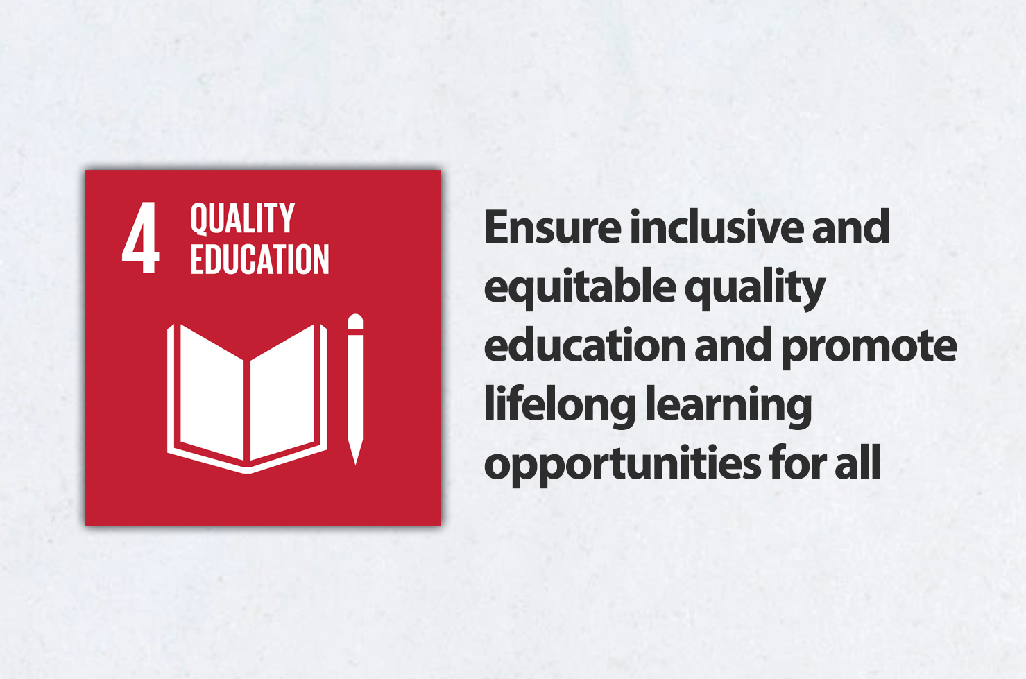 What is SDG 4?