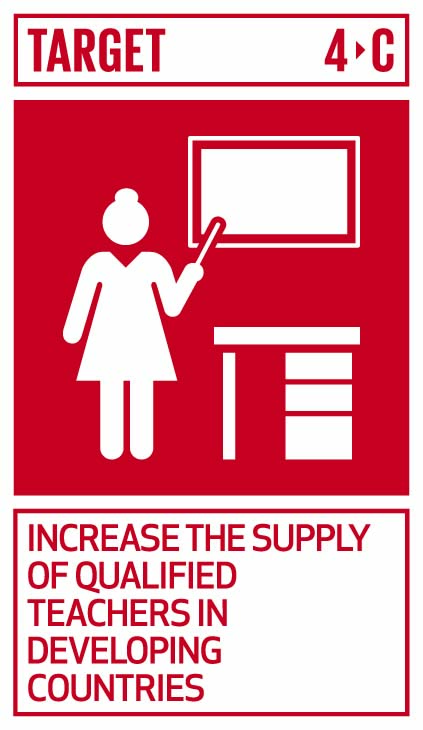 SDG4.c Increase the supply of qualified teachers in developing countries