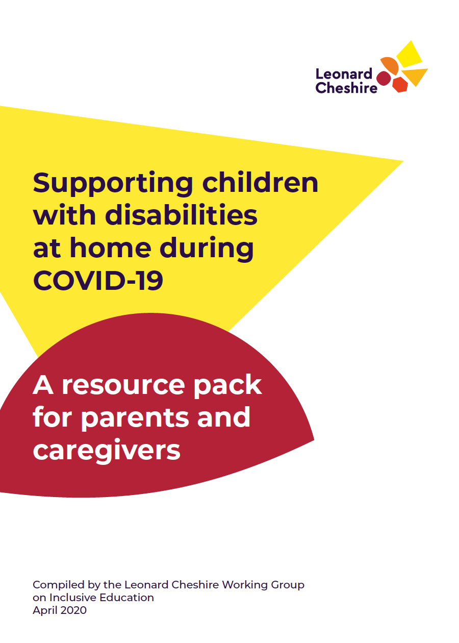 Supporting children with disabilities at home during COVID-19