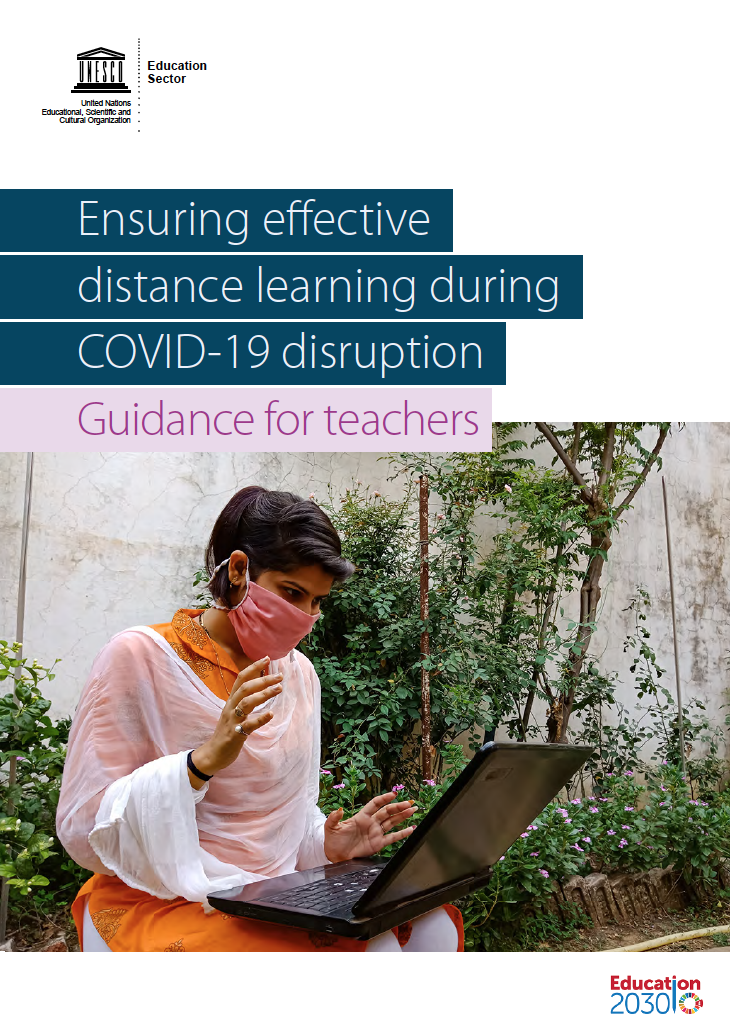 Ensuring effective distance learning during COVID-19 disruption | Guidance for teachers