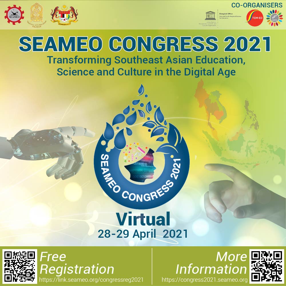 SEAMEO Congress 2021 (Virtual) 28-29 April 2021