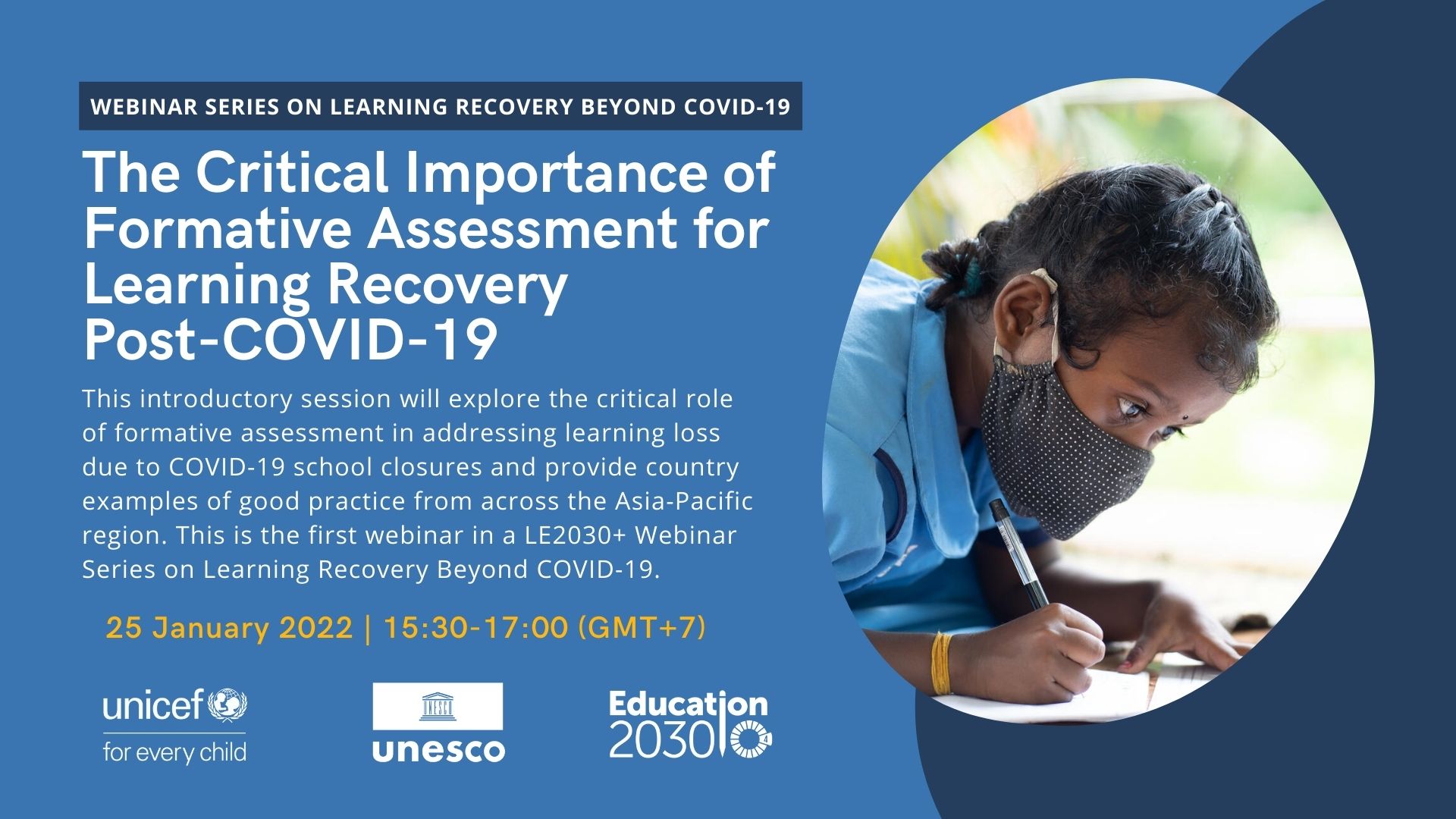 UNICEF-UNESCO joint webinar series on Learning Recovery Beyond COVID-19