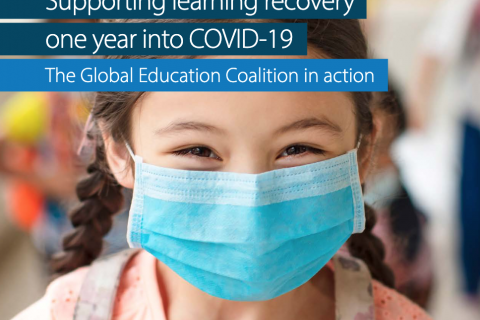 Supporting learning recovery one year into COVID-19: the Global Education Coalition in action