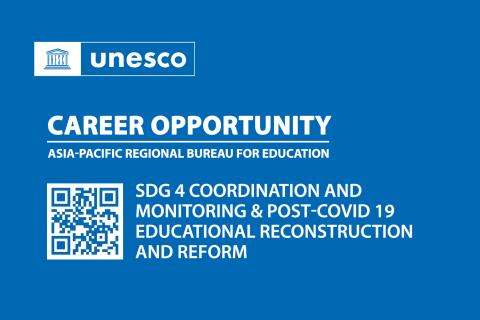 Call for Consultancy: SDG 4 Coordination and Monitoring & Post-COVID19 Educational Reconstruction and Reform