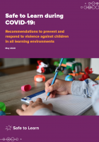 Safe to Learn during COVID-19: Recommendations to prevent and respond to violence against children in all learning environments